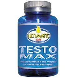 ULTIMATE ITALIA Ultimate Italia Testo Max Supplement Zink Magnesium Vitamine B6 Plantaardige Extracten 90 Capsules