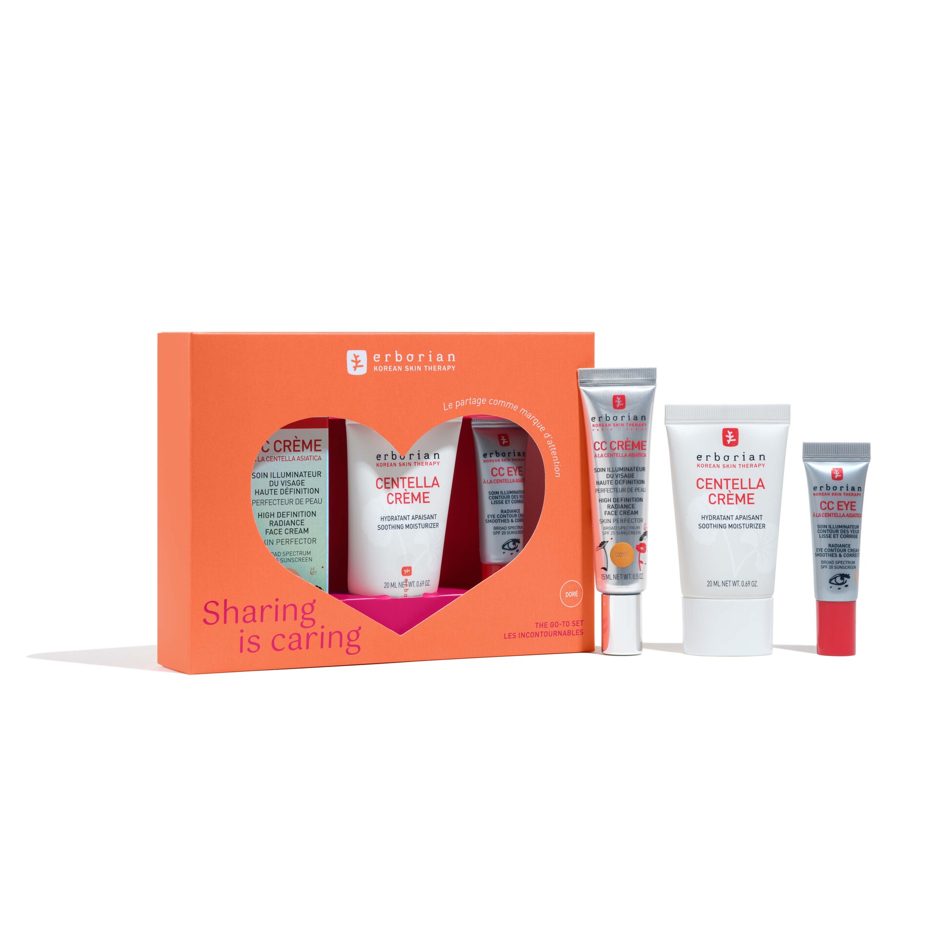 Blagdanski Otkrijte Trio Set - CC Doré Poklon kutija - Erborian