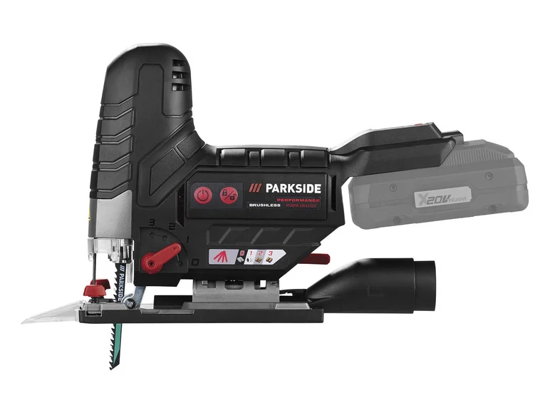 Serra tico-tico sem fio PARKSIDE PERFORMANCE®, PSSPA 20-Li D3, 20 V