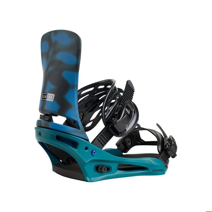 Burton Cartel Re:flex Evergreen Shatter Men's Snowboard Bindings - Size L