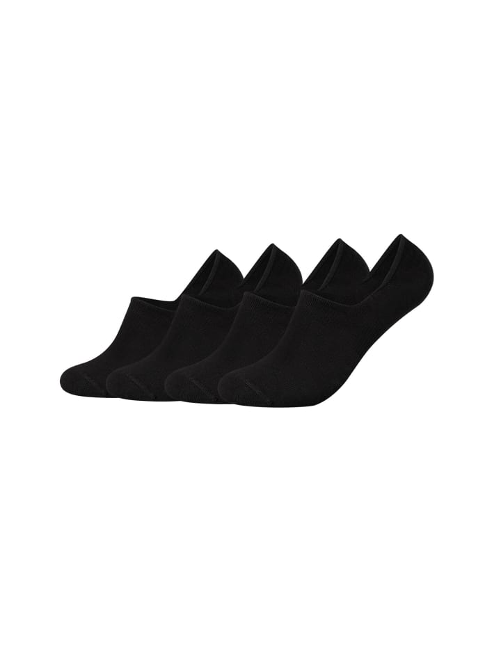 S. Oliver Füßlinge 4er Pack originals in Schwarz günstig kaufen