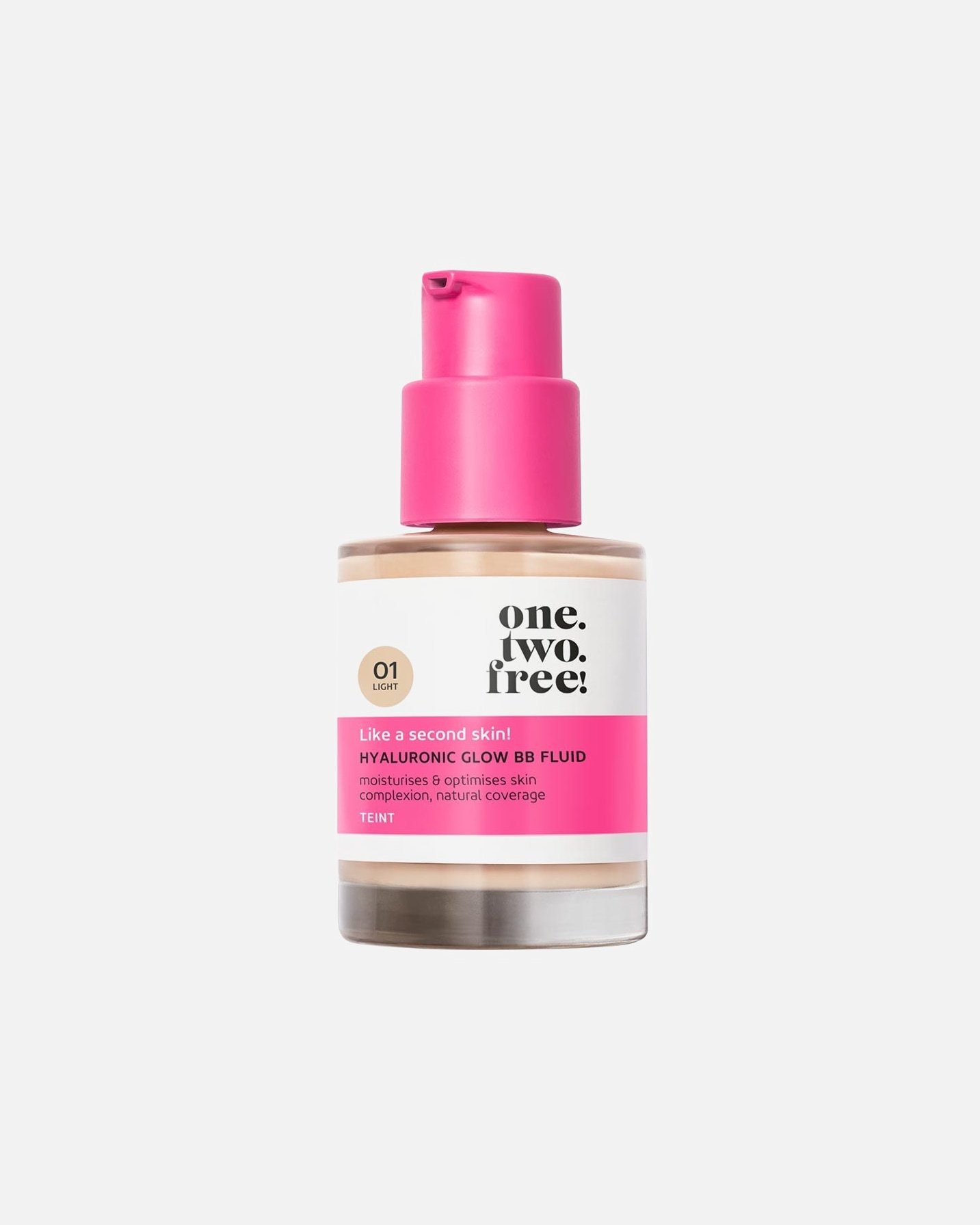 one.two.free! BB krema Hijaluronski sjaj BB fluid – 30ml
