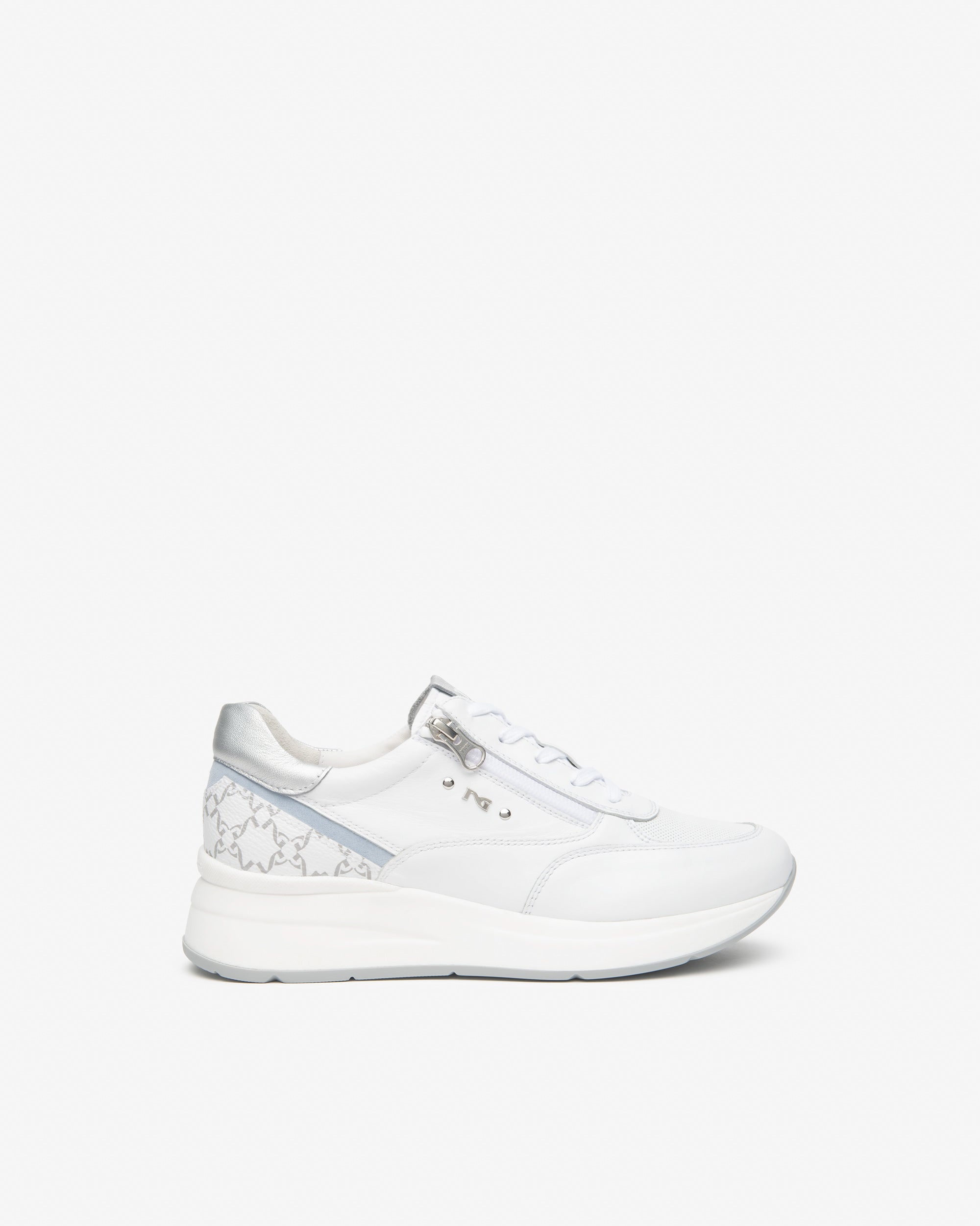  Damen-Sneaker aus Leder und Funktionsmaterial
