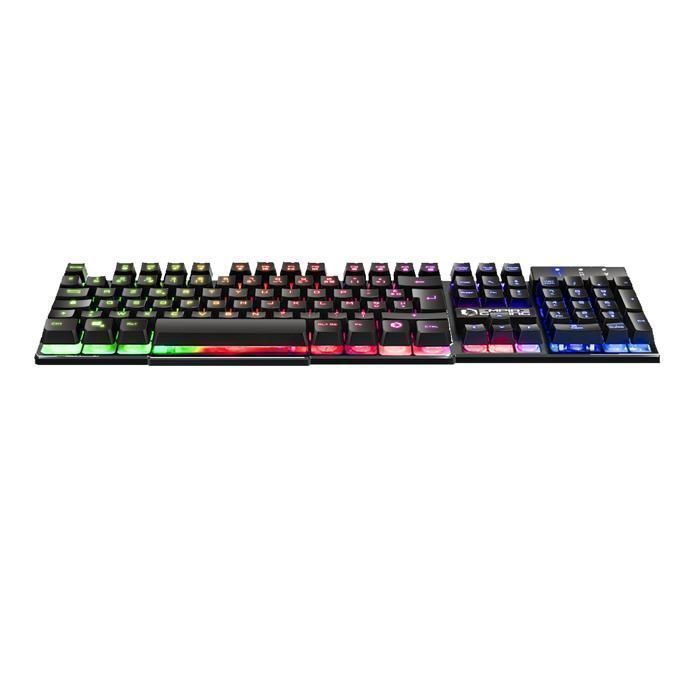 Clavier Gamer - EMPIRE GAMING - K300 - AZERTY - Rétroéclairage LED RGB - Anti-Ghosting - 105 Touches