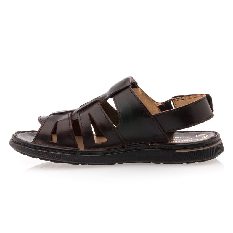 Bruine sandalen/open teenschoenen voor heren