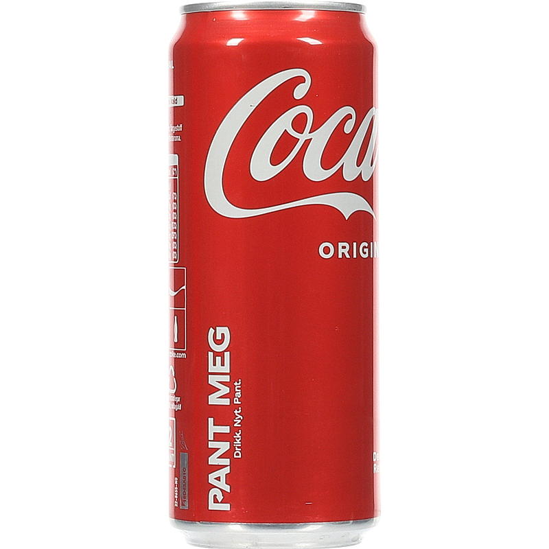 Coca-Cola Coca-Cola Med sukker 0,33 liter, dåse