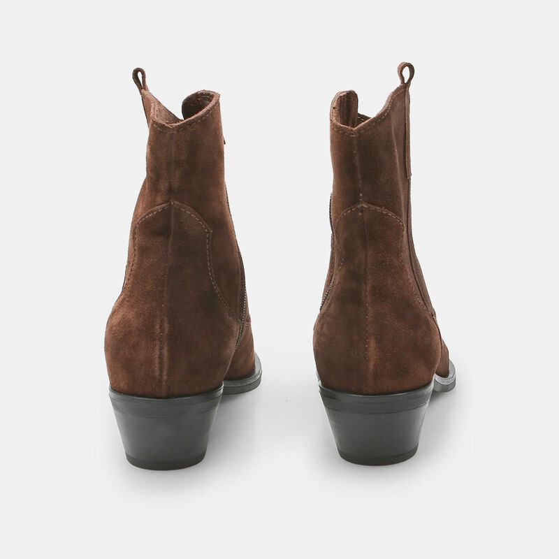BATA damskie zamszowe botki Texan