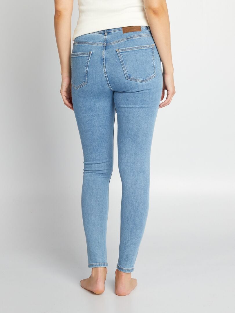 Stretch skinny jeans voor zwangere vrouwen - blauw