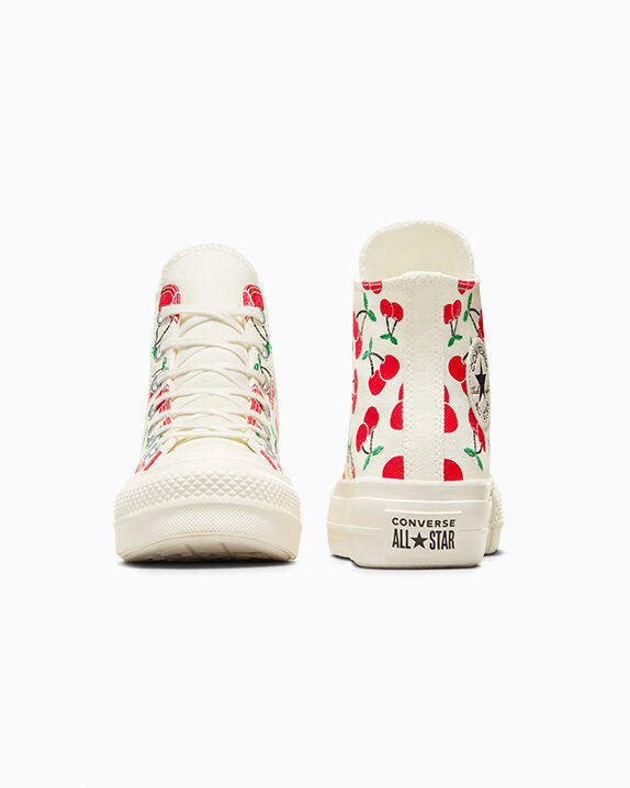 Chuck Taylor All Star Lift Platform Cherries