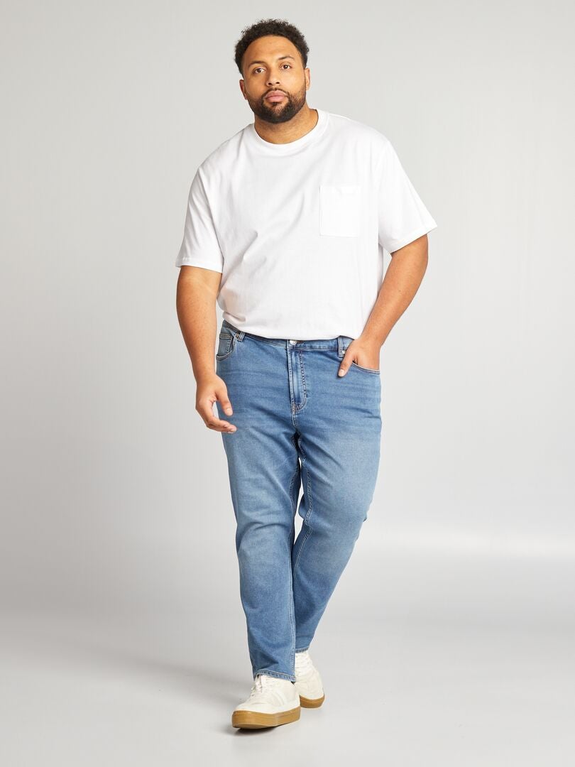 Slim Fit Denim Broek - BLAUW