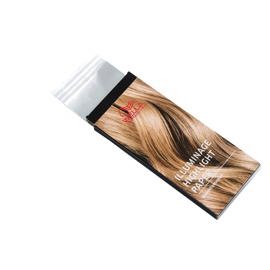 „Wella Professionals“ plaukų segtukų žymekliai, fluorescencinis popierius - 25 cm