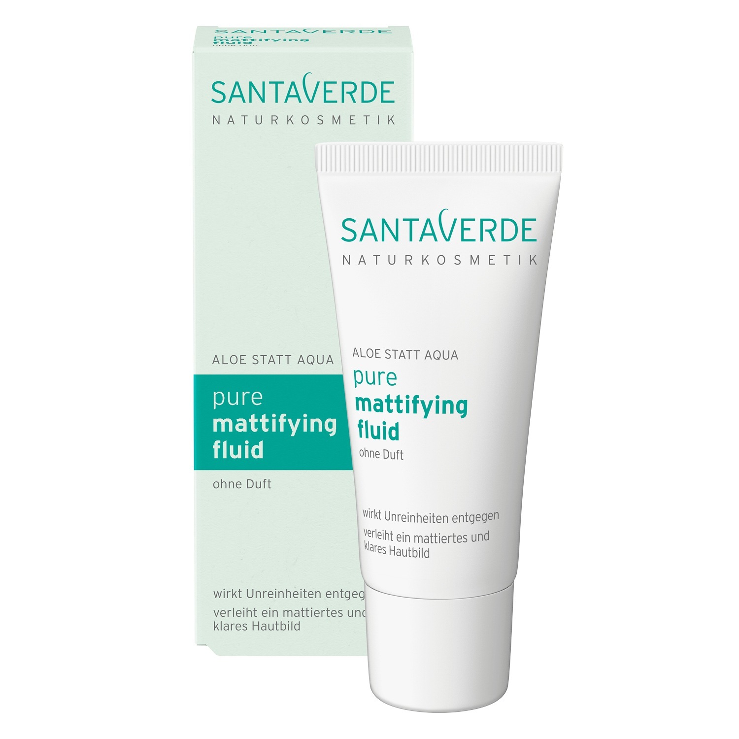 Santaverde крема за лице Pure матирајућа течност - 30 мл