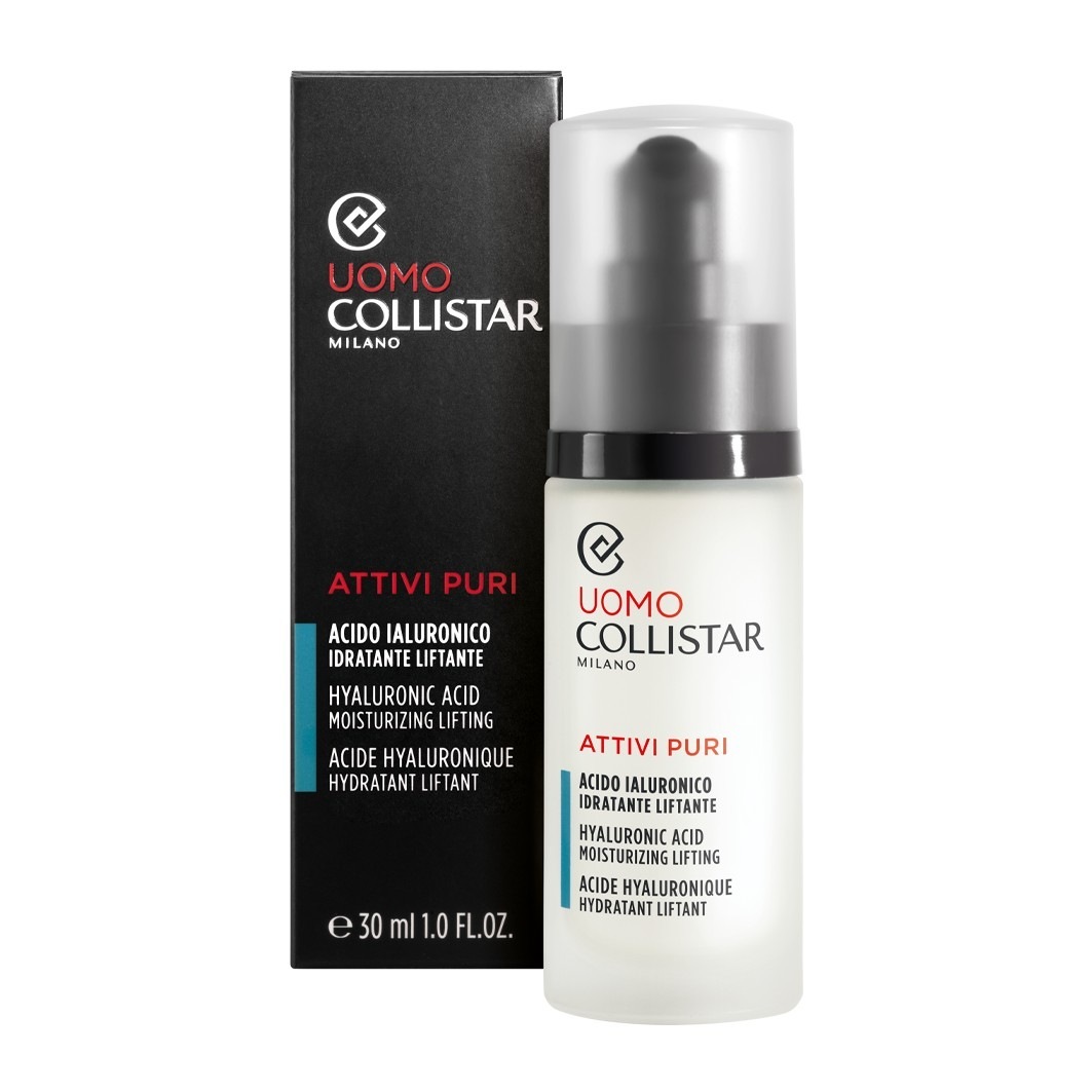 Collistar hialurono rūgšties serumas Uomo Attivi Puri hialurono rūgštis - 30 ml