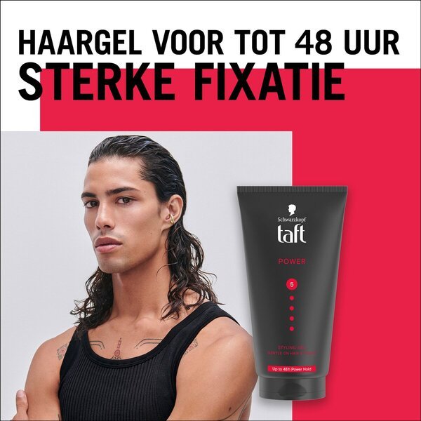 Taft Hold 5 Power gel za oblikovanje kose 100 ml