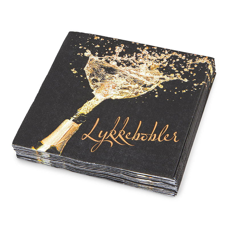 Vie Eco Servetten, 20 stuks, 33x33 cm, Lucky Bubbles