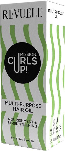 Mission Curls Up! Curls matu eļļa Matu eļļas un līdzekļi