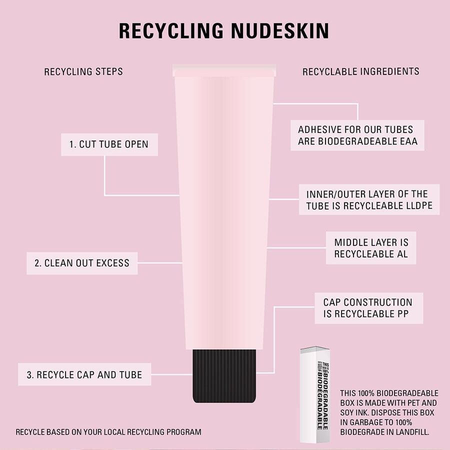 Nudestix Skincare NUDESKIN балзам за чишћење и скидање шминке са цитрусом - 60 мл