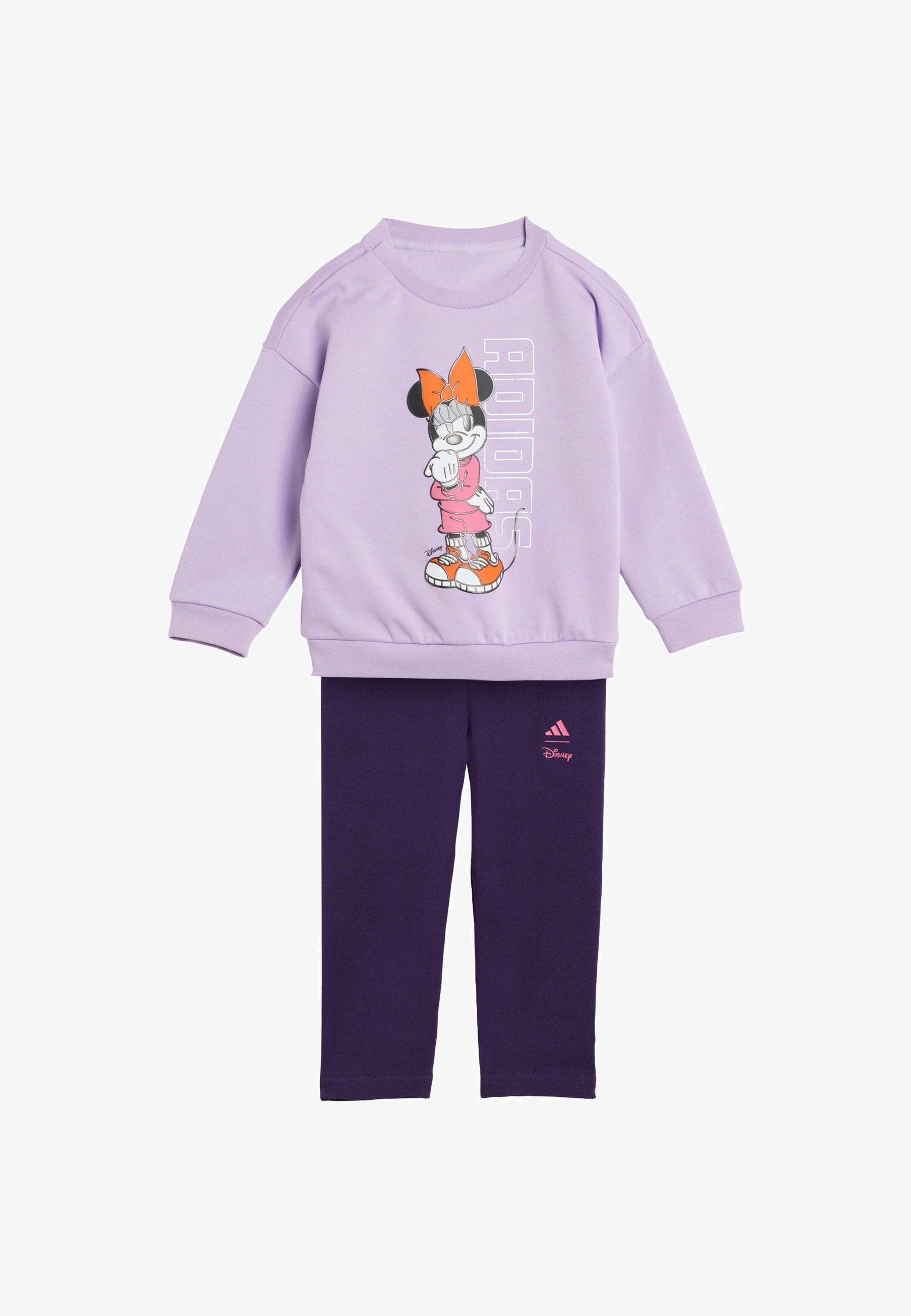 adidas Performance I DISNEY MINNIE MOUSE JOG-INFANT SET - Treningsdress - powder plum lucid pink