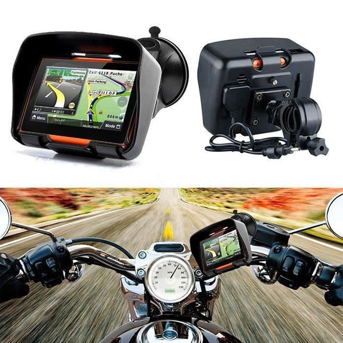 GPS moto étanche 4.3