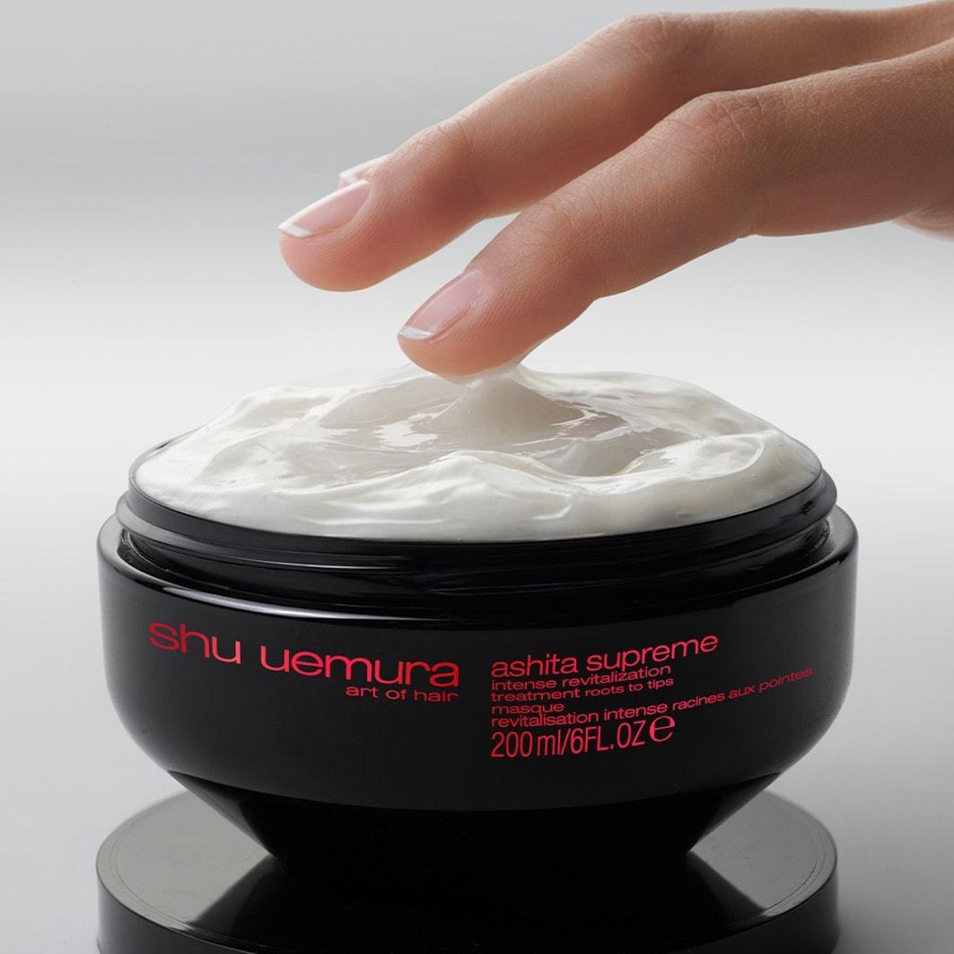 Shu Uemura Ashita Supreme Intenzivna revitalizirajuća maska za kosu - 200 ml