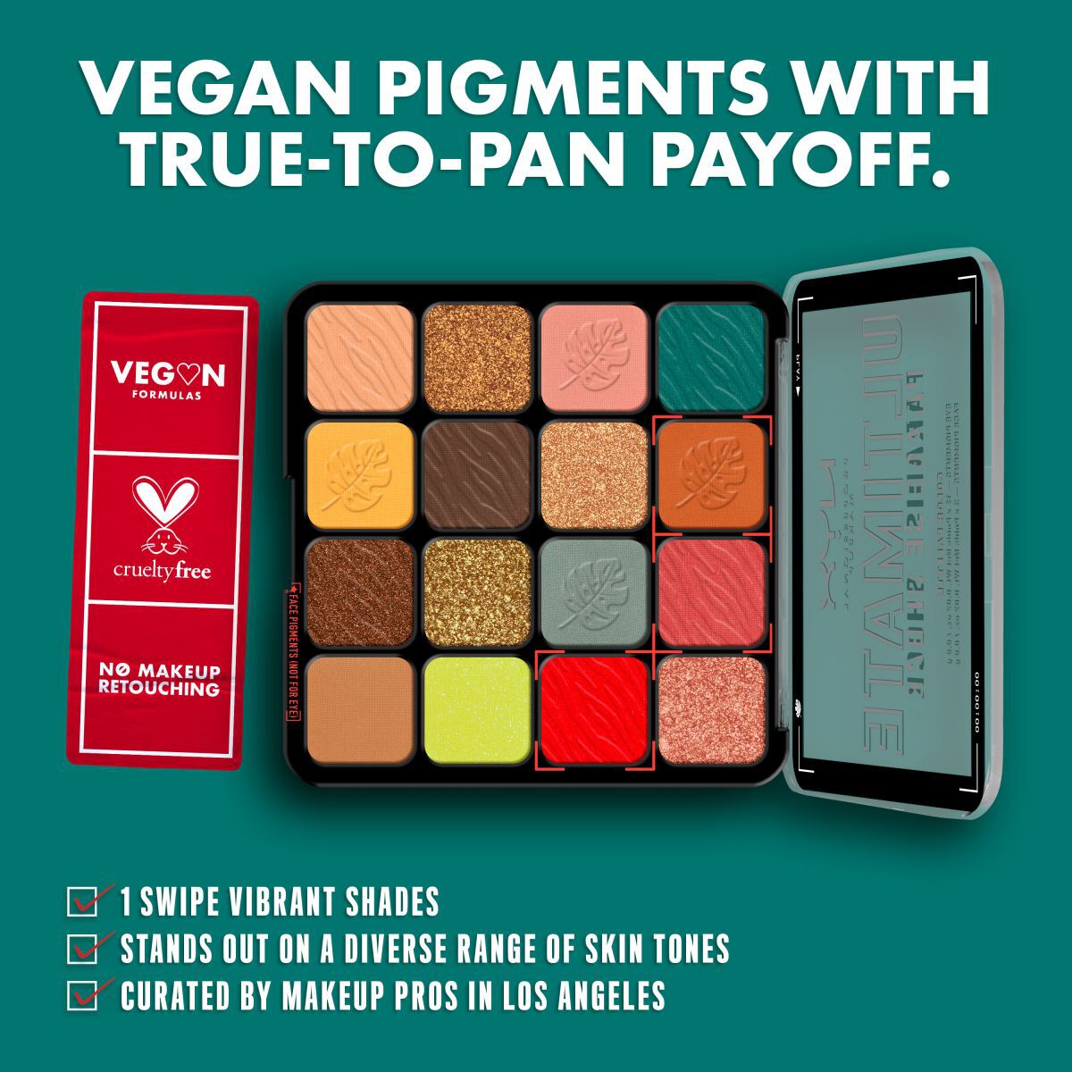 Paleta de sombras definitiva de NYX Professional Makeup