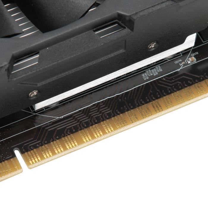 VINGVO Carte graphique de bureau 4 Go Accessoires de réseau d'ordinateur de bureau de carte graphique ATI HD6770 4GB 128Bit DDR5