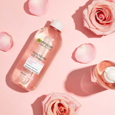 Garnier Rose Misellipuhdistusvesi herkälle iholle, 400ml
