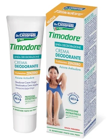 TIMODORE Fußdeodorant mit Ingwergeschmack, Timodore 48h
