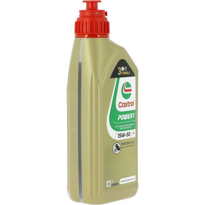 Aceite de motor - CASTROL Power 1 4T 15W-50 - 1L - 15W50