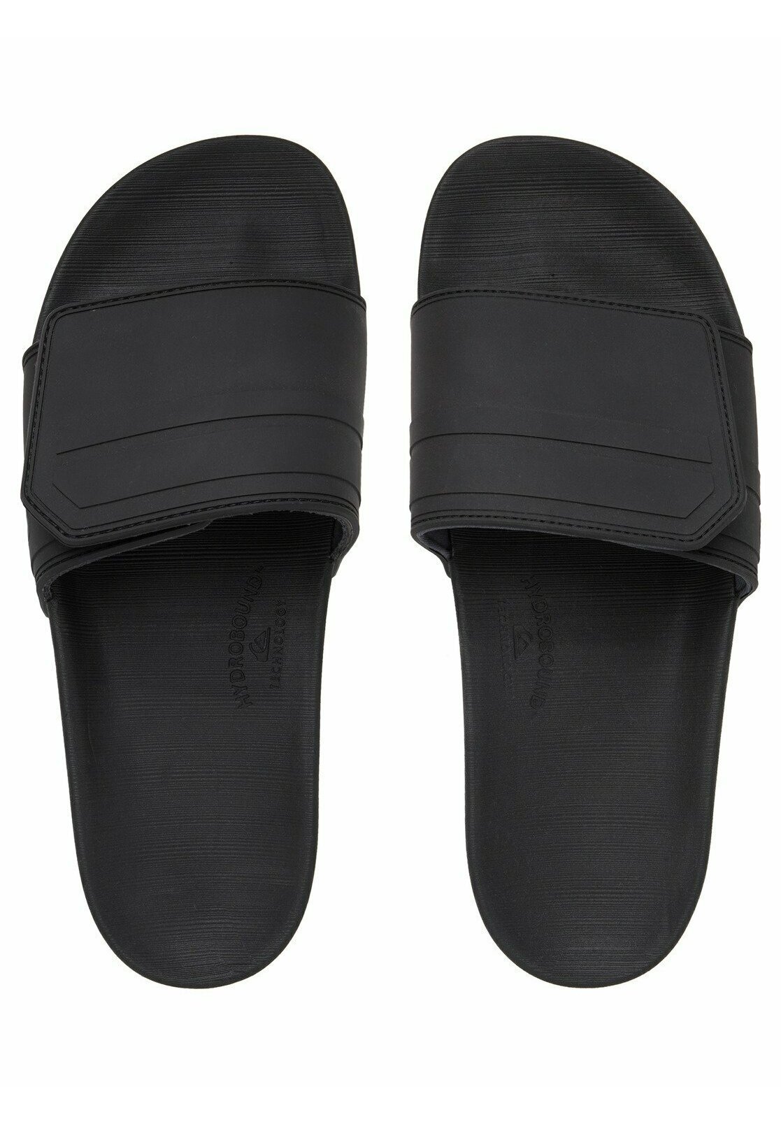 Quiksilver RIVI ADJUST - Muiltjes - zwart/grijs/zwart