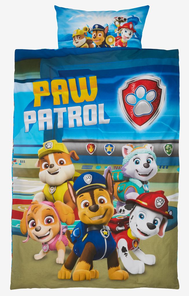 Posteljina PAW PATROL 140x200 plava