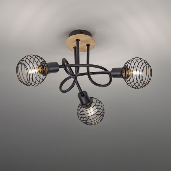 Lampă de tavan Eugen E14, 3 becuri