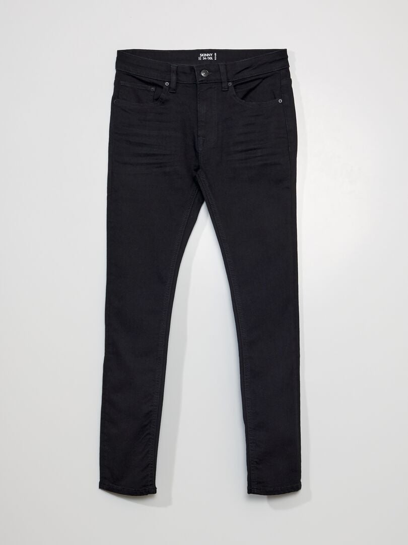 Skinny jeans - L30 - ZWART