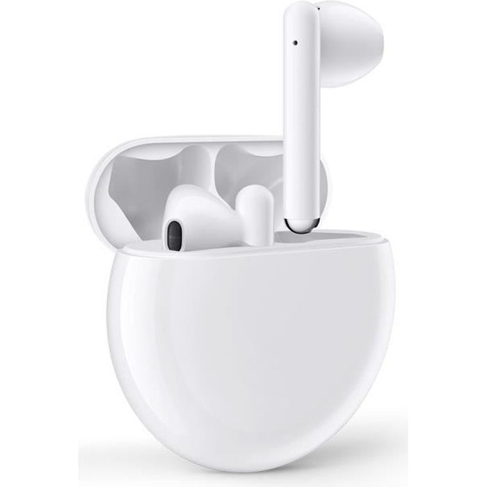 Auricolari wireless HUAWEI Freebuds 3 - Custodia di ricarica wireless - Bianco