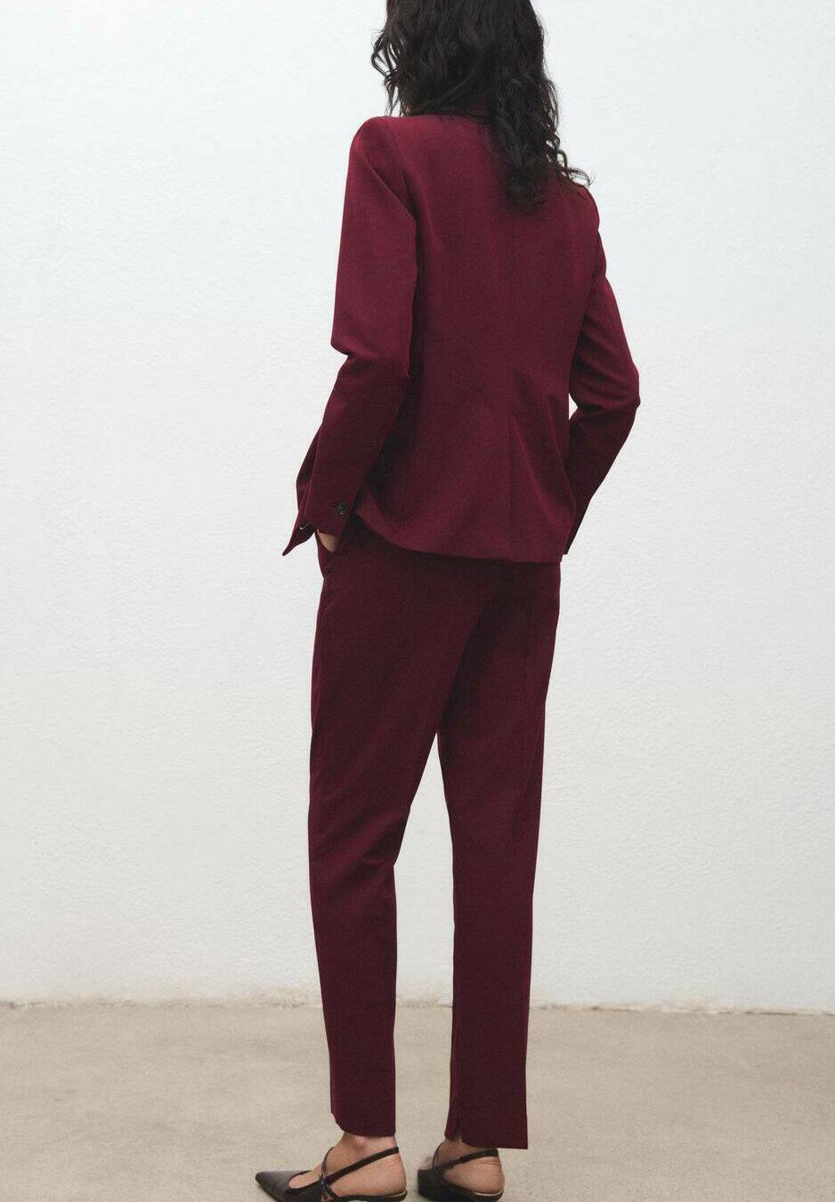 Pantaloni Mango - vino