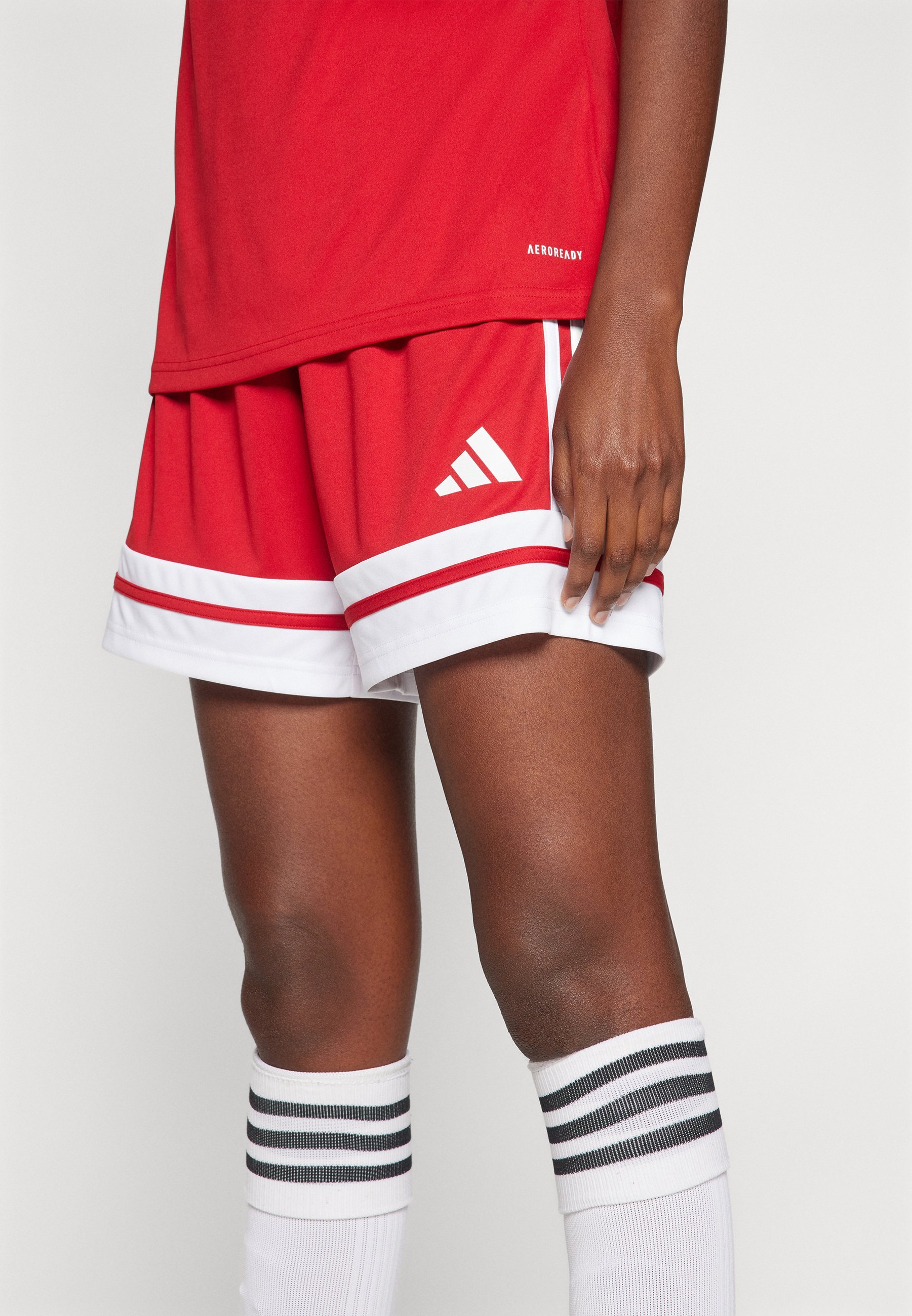 adidas Performance SQUADRA25 SHORTS - Sportshorts - Team Power rood/wit