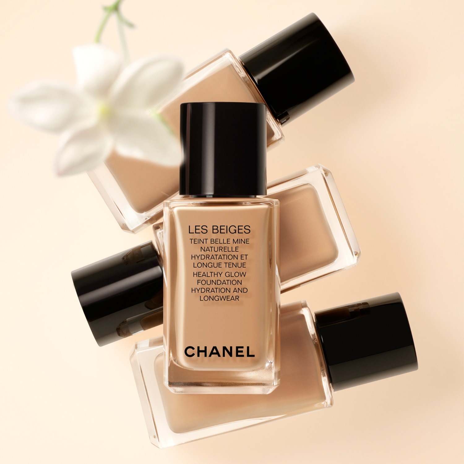 CHANEL makiažo pagrindas LES BEIGES TEINT BELLE MINE NATURELLE HYDRATATION ET LONGUE TENUE - 30 ml