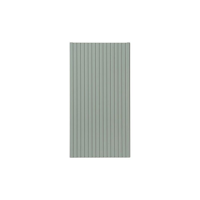 Meuble de rangement salle de bain ELVINA – 1 porte – H57 cm – Vert sauge pastel – Meuble suspendu