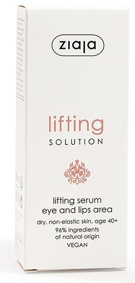 Koncentruotas paakių ir lūpų serumas „Lifting Solution“ Kremai nuo raukšlių ir senėjimo