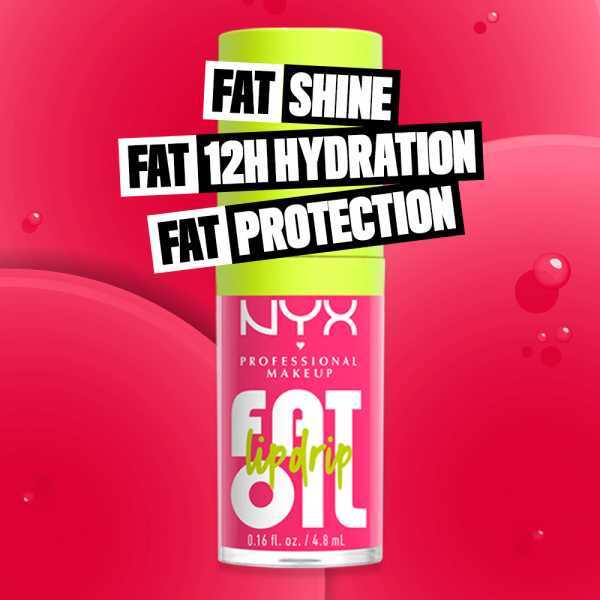 „Nyx Professional Makeup Fat Oil“ lūpų blizgis – sekti atgal