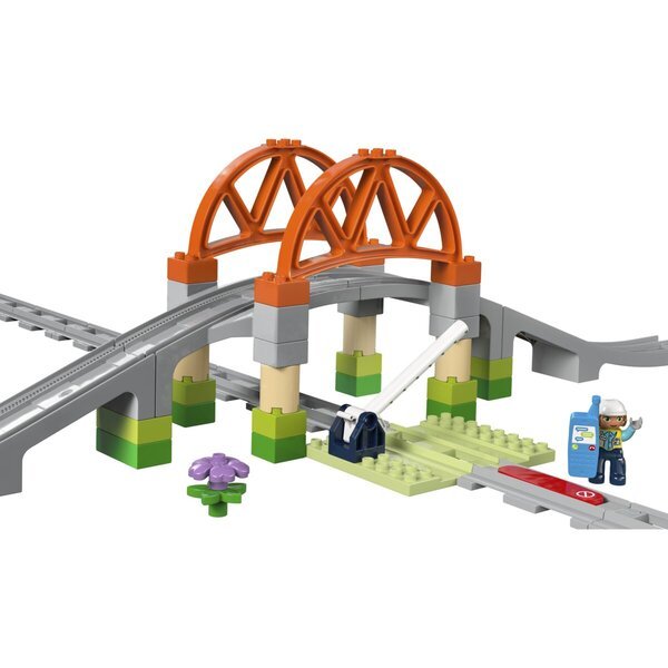 LEGO Duplo 10426 Proširenje za most i šine za voz<br>
