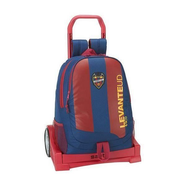 Levante UD Evolution Rolling Backpack - Blue - Garnet Red - Primary School