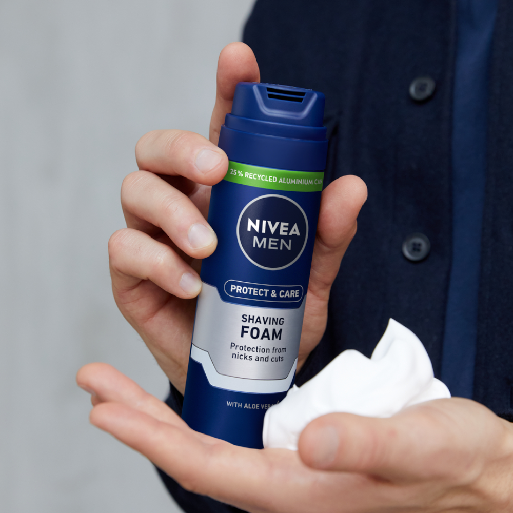 Nivea Men hidratantna pjena za brijanje za muškarce 200ml Protect Care Men
