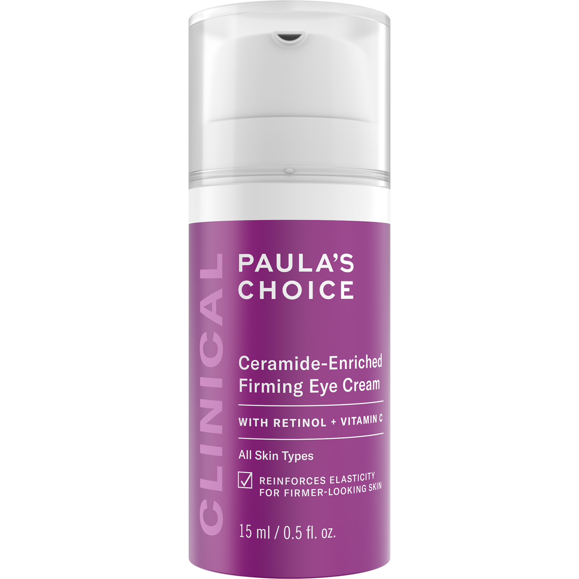 Cremă de ochi fermă îmbogățită cu ceramidă Clinical 15 ml - Paula's Choice