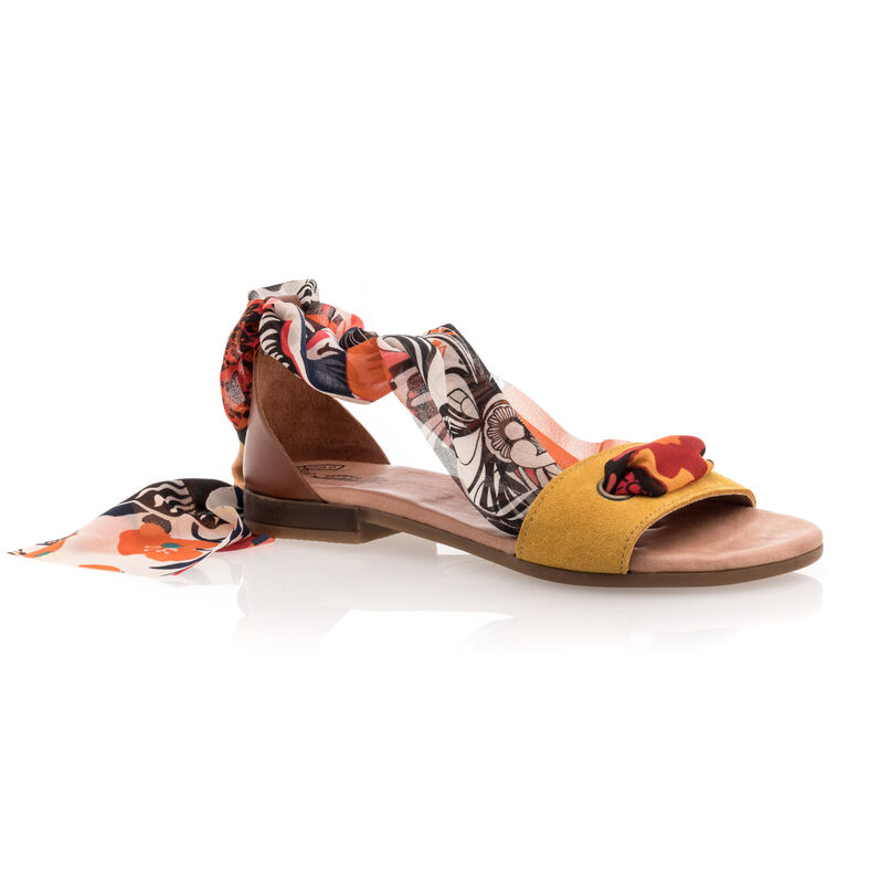 Sandales / nu-pieds Femme Jaune