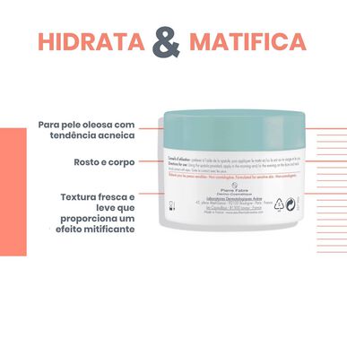 Avène Cleanance Mattifying Aqua-Gel Mattifying Gel Fet og aknehud 50 ml 50 ml