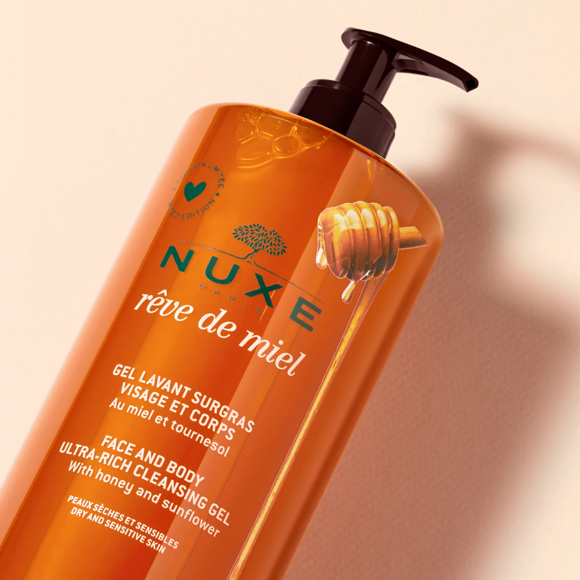 Reve de Miel Gel Detergente Viso E Corpo Al Miele - Gel detergente viso, Bagno e Doccia