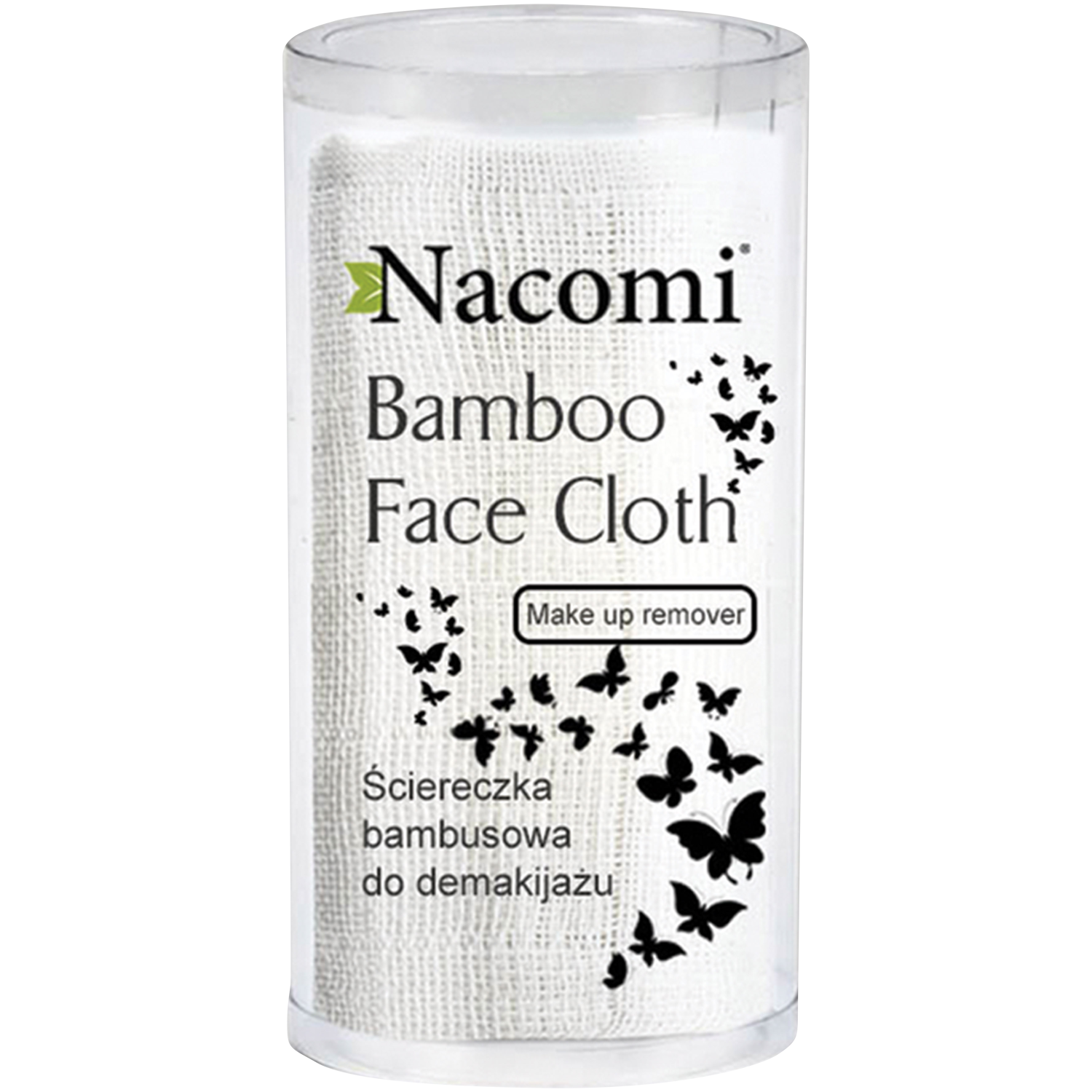 Nacomi bambus sminkefjerningsklut 1 stk