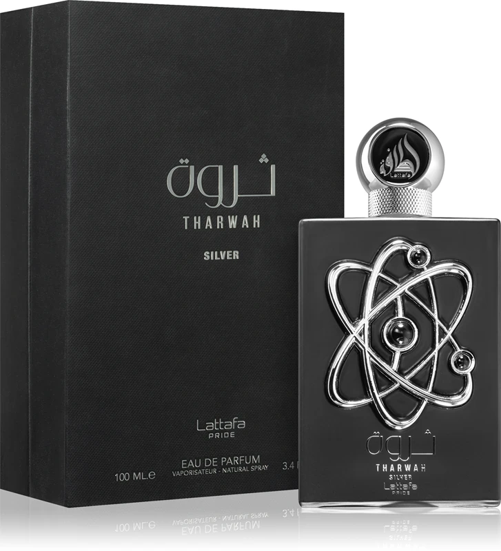 Unisex parfémovaná voda Lattafa Pride Tharwa Silver