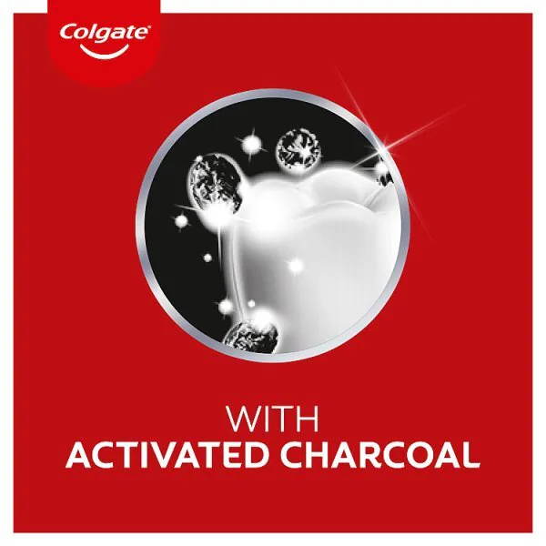 Dentifricio sbiancante al carbone attivo Colgate Max White 75 ml